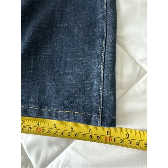 Gap Women Maternity Denim Blue Jeans Size 1 Reg Long and Lean - Picture 3 of 6